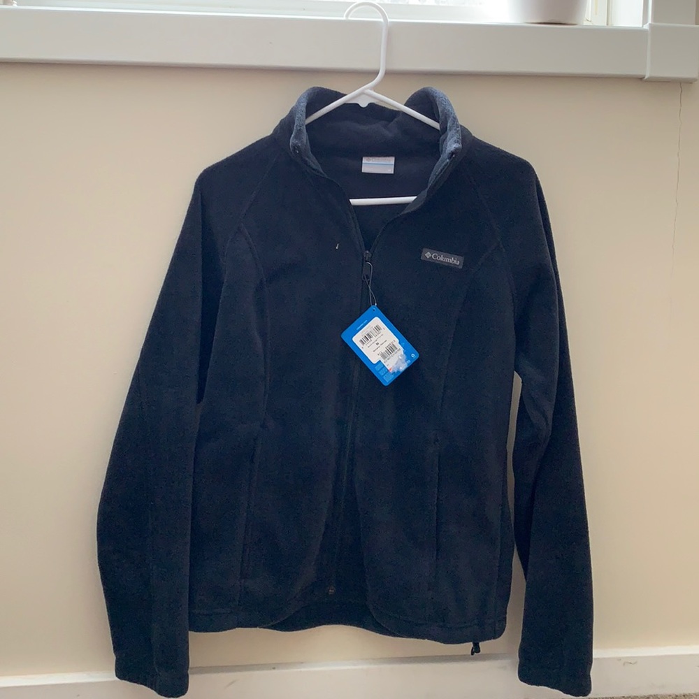 Columbia black zip up jacket